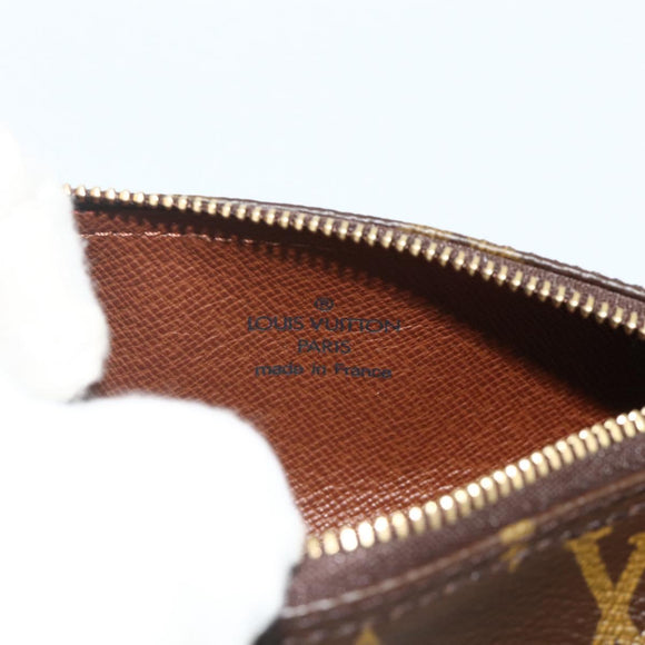 LOUIS VUITTON Monogram Papillon Pouch LV Auth 179785A