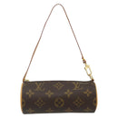 LOUIS VUITTON Monogram Papillon Pouch LV Auth 179785A-13