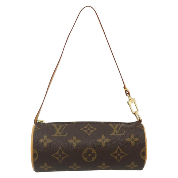 LOUIS VUITTON Monogram Papillon Pouch LV Auth 179785A