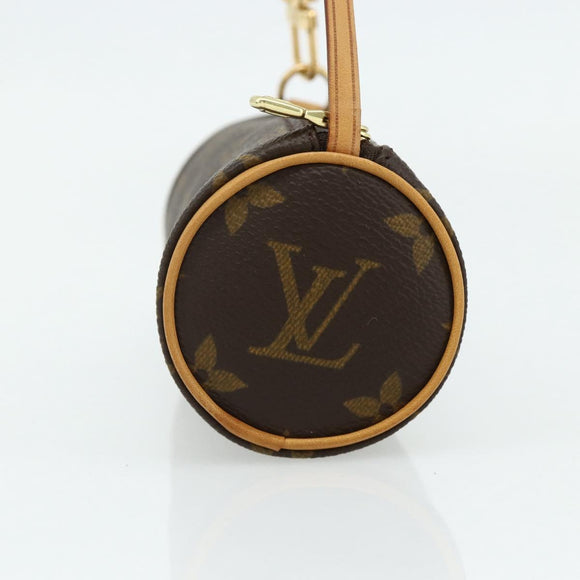 LOUIS VUITTON Monogram Papillon Pouch LV Auth 179785A