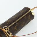 LOUIS VUITTON Monogram Papillon Pouch LV Auth 179785A-6