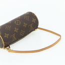 LOUIS VUITTON Monogram Papillon Pouch LV Auth 179785A-7