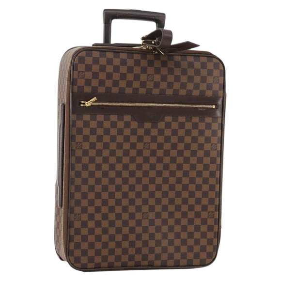 LOUIS VUITTON Damier Ebene Pegas 55 Suitcase N23294 LV Auth 179790V