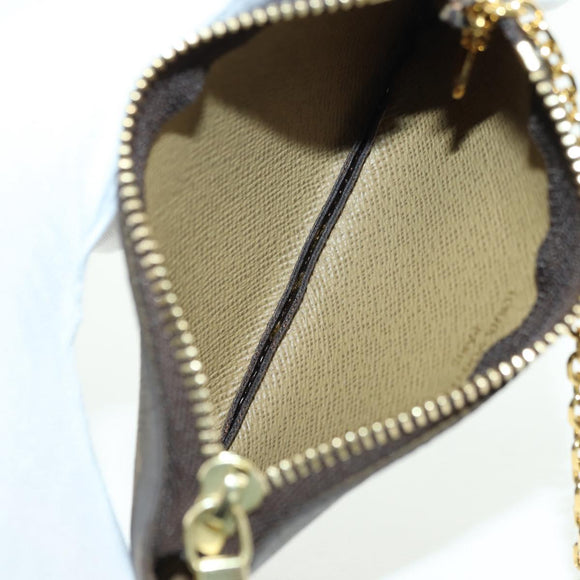 LOUIS VUITTON Monogram Nano Bucket Coin Purse Coin Purse LV Auth 179792M