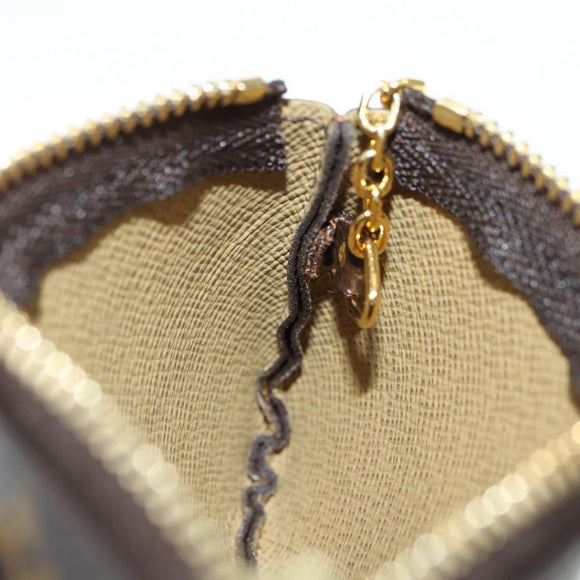 LOUIS VUITTON Monogram Nano Bucket Coin Purse Coin Purse LV Auth 179792M
