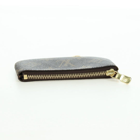 LOUIS VUITTON Monogram Nano Bucket Coin Purse Coin Purse LV Auth 179792M