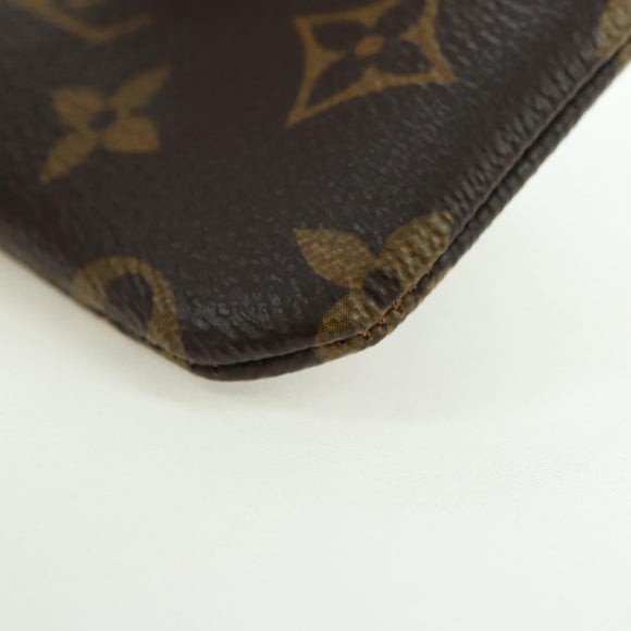 LOUIS VUITTON Monogram Nano Bucket Coin Purse Coin Purse LV Auth 179792M