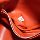 PRADA Sports Chain Shoulder Bag Leather White Silver Auth 179797M-10