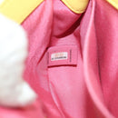 CHANEL Matelasse Chain Shoulder Bag Lamb Skin Yellow Gold CC Auth 179803SAV-10