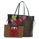 LOUIS VUITTON Monogram Yamamoto Hirosai Neverfull MM Bag M43499 LV Auth 179812SM-1