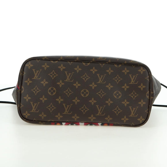 LOUIS VUITTON Monogram Yamamoto Hirosai Neverfull MM Bag M43499 LV Auth 179812SM
