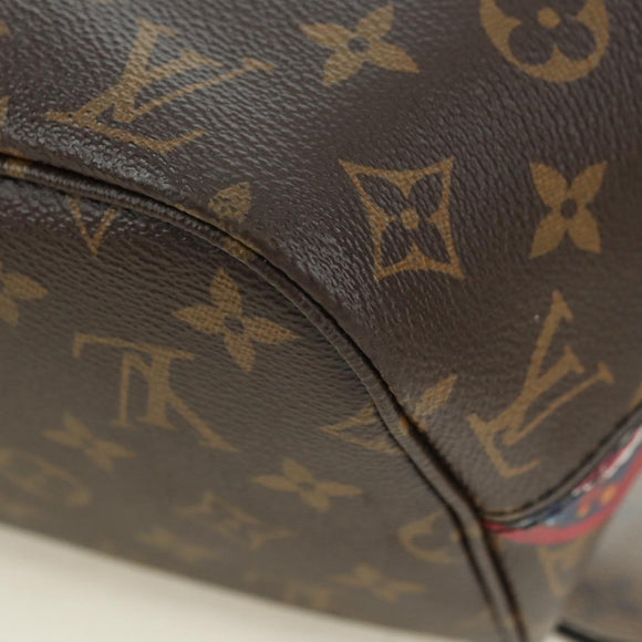 LOUIS VUITTON Monogram Yamamoto Hirosai Neverfull MM Bag M43499 LV Auth 179812SM