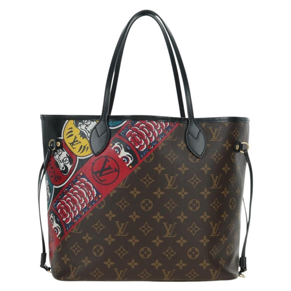 LOUIS VUITTON Monogram Yamamoto Hirosai Neverfull MM Bag M43499 LV Auth 179812SM