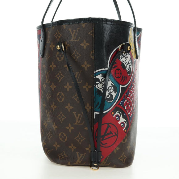 LOUIS VUITTON Monogram Yamamoto Hirosai Neverfull MM Bag M43499 LV Auth 179812SM