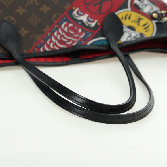 LOUIS VUITTON Monogram Yamamoto Hirosai Neverfull MM Bag M43499 LV Auth 179812SM