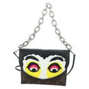 LOUIS VUITTON Yamamoto Hirosai Pochette Kabuki Mask Bag M43532 LV Auth 179813SM-13