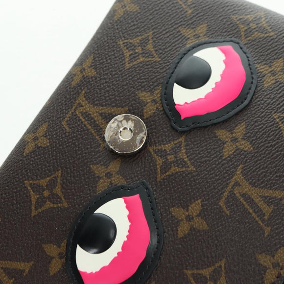 LOUIS VUITTON Yamamoto Hirosai Pochette Kabuki Mask Bag M43532 LV Auth 179813SM