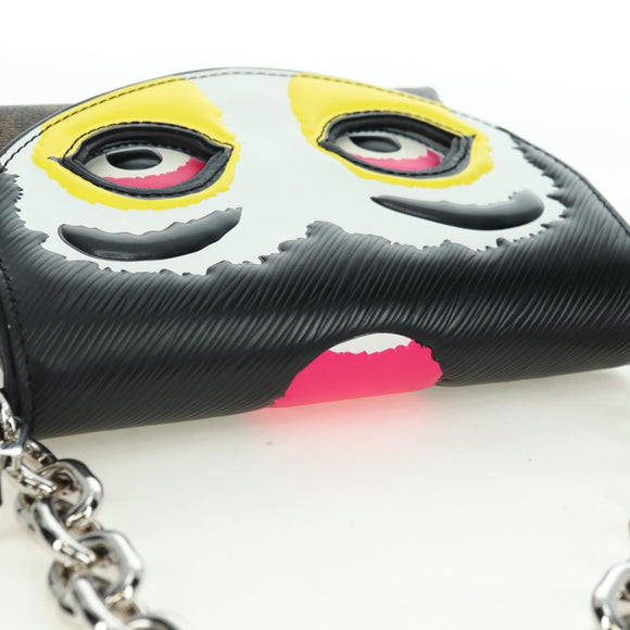 LOUIS VUITTON Yamamoto Hirosai Pochette Kabuki Mask Bag M43532 LV Auth 179813SM