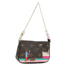 LOUIS VUITTON Monogram Mini Pochette Accessoires Pouch M62141 LV Auth 179814M-1