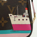 LOUIS VUITTON Monogram Mini Pochette Accessoires Pouch M62141 LV Auth 179814M-19
