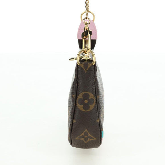 LOUIS VUITTON Monogram Mini Pochette Accessoires Pouch M62141 LV Auth 179814M