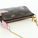 LOUIS VUITTON Monogram Mini Pochette Accessoires Pouch M62141 LV Auth 179814M-6