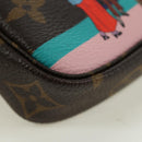 LOUIS VUITTON Monogram Mini Pochette Accessoires Pouch M62141 LV Auth 179815M-14