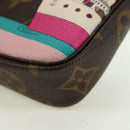LOUIS VUITTON Monogram Mini Pochette Accessoires Pouch M62141 LV Auth 179815M-15