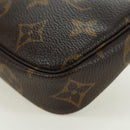 LOUIS VUITTON Monogram Mini Pochette Accessoires Pouch M62141 LV Auth 179815M-17