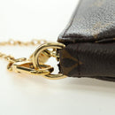 LOUIS VUITTON Monogram Mini Pochette Accessoires Pouch M62141 LV Auth 179815M-9