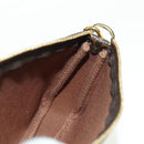 LOUIS VUITTON Monogram Mini Pochette Accessoires Pouch M62141 LV Auth 179815M-22