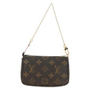 LOUIS VUITTON Monogram Mini Pochette Accessoires Pouch M62141 LV Auth 179815M-2