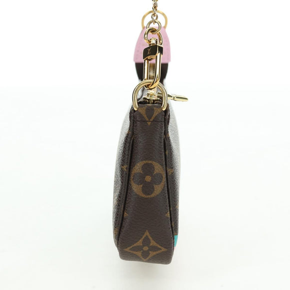 LOUIS VUITTON Monogram Mini Pochette Accessoires Pouch M62141 LV Auth 179815M