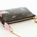 LOUIS VUITTON Monogram Mini Pochette Accessoires Pouch M62141 LV Auth 179815M-6