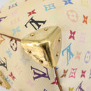 LOUIS VUITTON Monogram Multicolor Speedy 30 Bag White M92643 LV Auth 179817-8