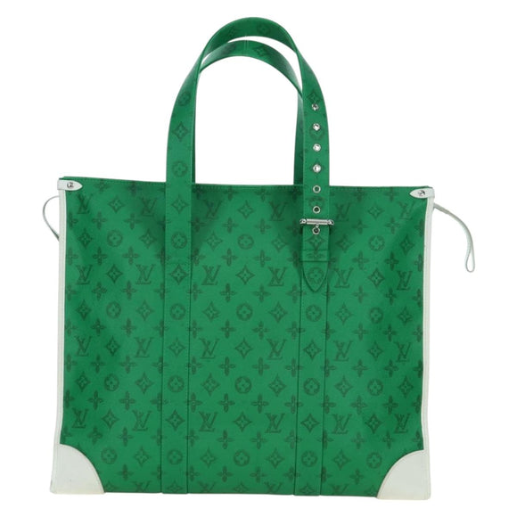 LOUIS VUITTON Monogram Everyday LV Cover GM Tote Bag Green M58749 Auth 179818SM