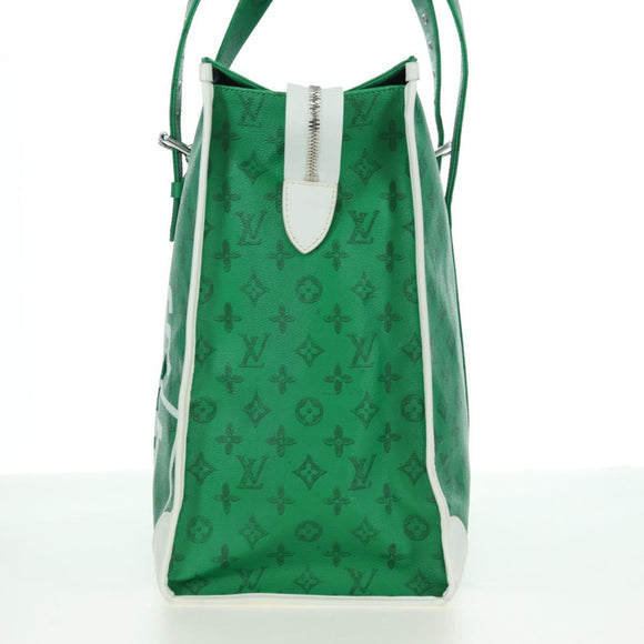 LOUIS VUITTON Monogram Everyday LV Cover GM Tote Bag Green M58749 Auth 179818SM