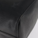 LOUIS VUITTON Epi Keepall 45 Boston Bag Black M42972 LV Auth 179819A-14