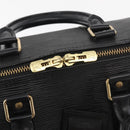 LOUIS VUITTON Epi Keepall 45 Boston Bag Black M42972 LV Auth 179819A-17
