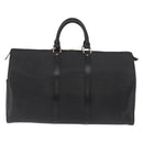 LOUIS VUITTON Epi Keepall 45 Boston Bag Black M42972 LV Auth 179819A-2