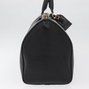 LOUIS VUITTON Epi Keepall 45 Boston Bag Black M42972 LV Auth 179819A-4