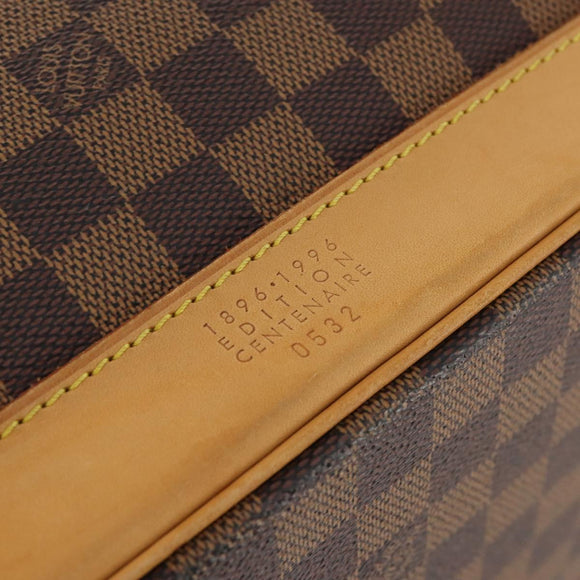 LOUIS VUITTON Damier Ebene Cruiser Bag 45 100th Anniversary N41160 Auth 179820