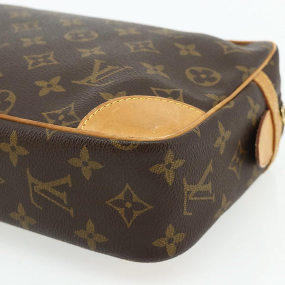 LOUIS VUITTON Monogram Compiegne 28 Clutch Bag M51845 LV Auth 179831