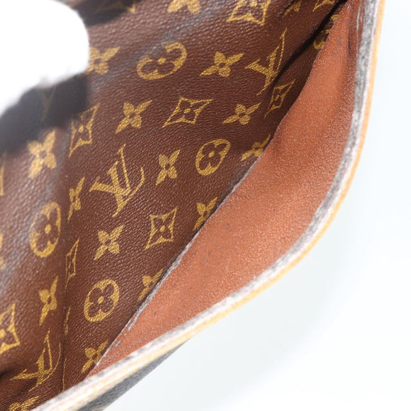LOUIS VUITTON Monogram Compiegne 28 Clutch Bag M51845 LV Auth 179831