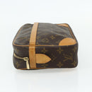 LOUIS VUITTON Monogram Compiegne 28 Clutch Bag M51845 LV Auth 179831-3