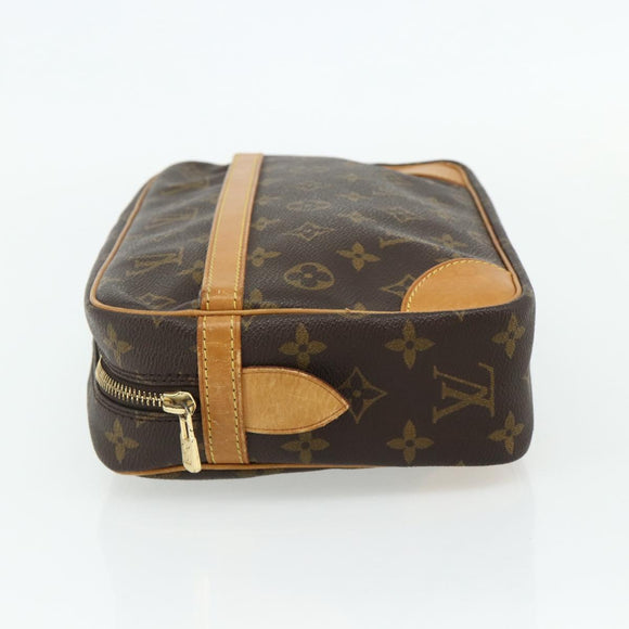 LOUIS VUITTON Monogram Compiegne 28 Clutch Bag M51845 LV Auth 179831