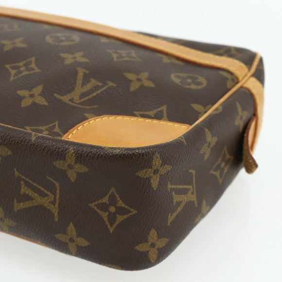 LOUIS VUITTON Monogram Compiegne 28 Clutch Bag M51845 LV Auth 179831