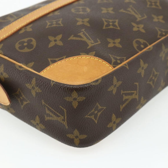LOUIS VUITTON Monogram Compiegne 28 Clutch Bag M51845 LV Auth 179831