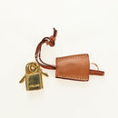 CELINE Macadam Canvas Boston Bag PVC Leather Brown Gold Auth 179832-12