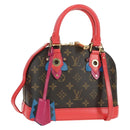 LOUIS VUITTON Monogram Totem Alma BB Hand Bag Red M41659 LV Auth 179848SAV-1